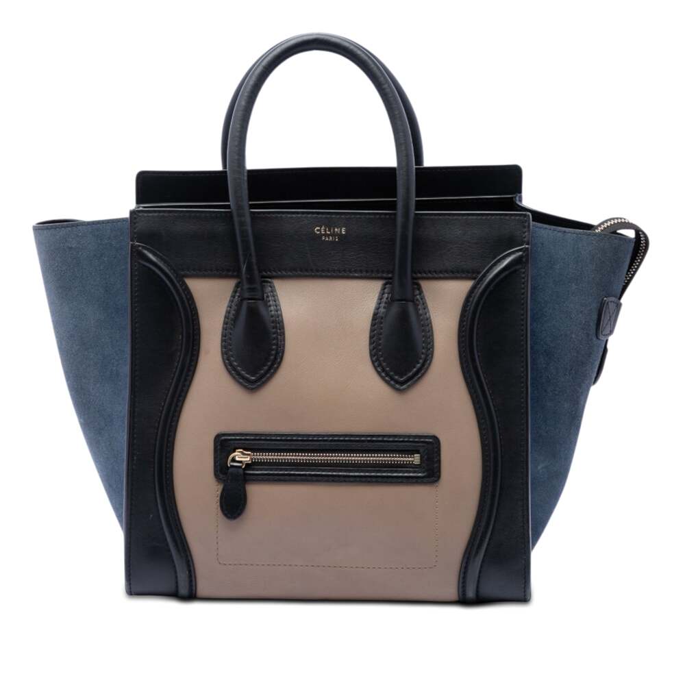 Celine Tricolor Luggage Bag Leather #326832C92B